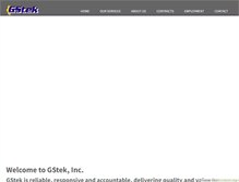 Tablet Screenshot of gstekinc.com